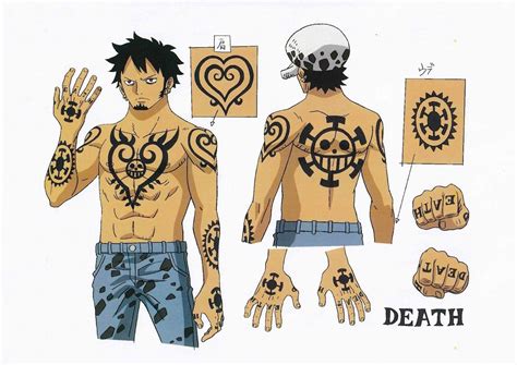 tattoo one piece|one piece law tattoo meaning.